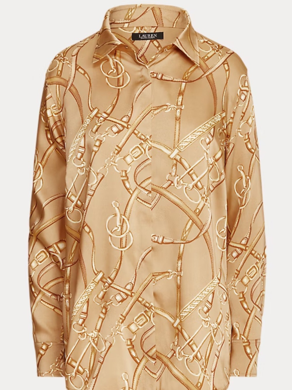 Lauren Ralph Lauren Equestrian Blouse-large